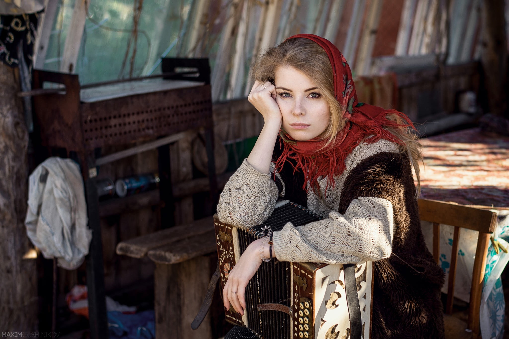 Slavic women in Kerman
